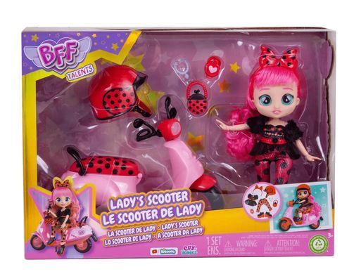 Игровой набор Скутер Леди Cry Babies BFF Talents Lady's Scooter IMC Toys 911123