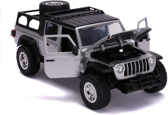 Металлическая машинка 1:24 Fast & Furious 9 Tej Parker's 2020 Jeep Gladiator Jada Toys 253203055