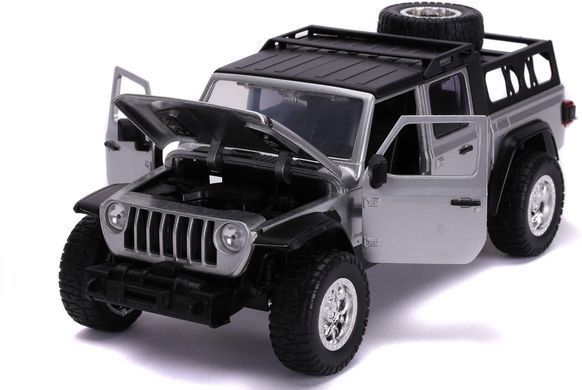 Металлическая машинка 1:24 Fast & Furious 9 Tej Parker's 2020 Jeep Gladiator Jada Toys 253203055