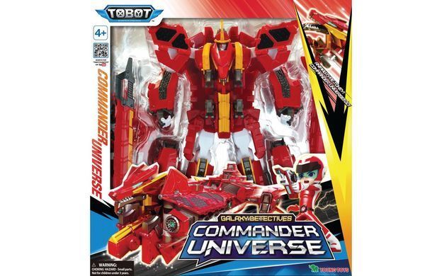 Робот-трансформер Tobot Командер Юниверс Детективы Галактики Commander Universe Young Toys 301093