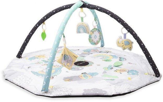 Детский коврик двухсторонний 3в1 Day&Night, бассейн с шариками MoMi MAED00016