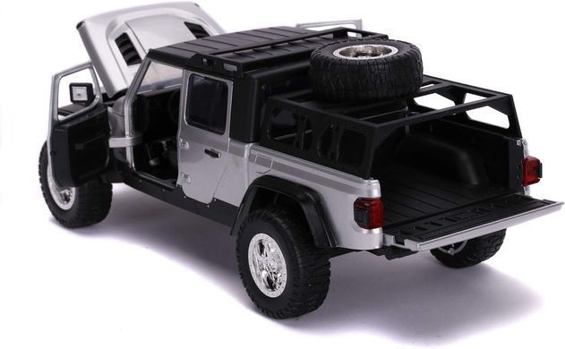 Металлическая машинка 1:24 Fast & Furious 9 Tej Parker's 2020 Jeep Gladiator Jada Toys 253203055