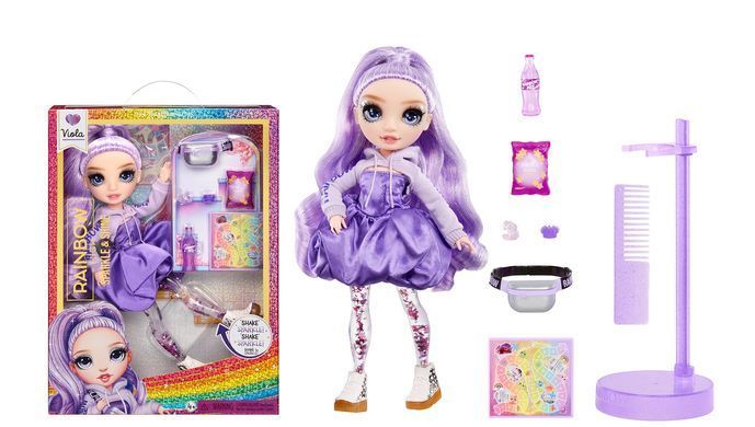 Лялька Віола (28 см) Sparkle and Shine Rainbow High Viola MGA 427810