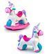 Гойдалка-каталка Єдиноріг 2в1 Baby Unicorn Feber FED35000 реалістичний звук