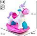 Гойдалка-каталка Єдиноріг 2в1 Baby Unicorn Feber FED35000 реалістичний звук