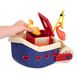 Уценка Игровой набор Ловись, рыбка Fish and Splish Bath Boat Battat BX2204Z (13 игрушек для ванны)