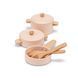 Деревянный игровой набор посуды New Classic Toys 10646 pink