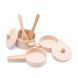 Деревянный игровой набор посуды New Classic Toys 10646 pink