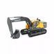 Металева машинка Екскаватор Volvo Ec220E Bburago 18-32086