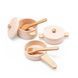 Деревянный игровой набор посуды New Classic Toys 10646 pink
