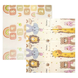 Дитячій складний, двосторонній термокилимок (200х180 см) Poppet PP034-200