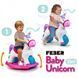 Гойдалка-каталка Єдиноріг 2в1 Baby Unicorn Feber FED35000 реалістичний звук