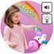 Гойдалка-каталка Єдиноріг 2в1 Baby Unicorn Feber FED35000 реалістичний звук