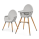 Стульчик для кормления 2в1 Kinderkraft Fini 2 KHFINI02GRY0000 Grey