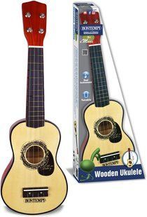 Дитяча гітара укулеле Wodden Ukulele Bontempi 215330 довжина 52,5 см