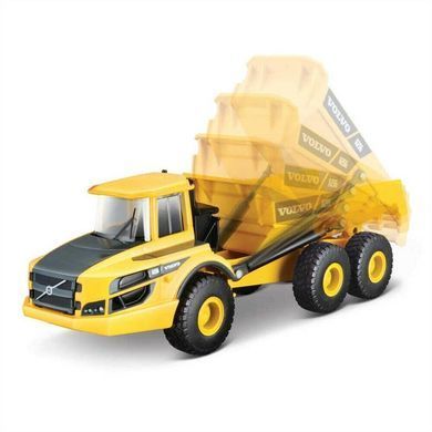 Металева машинка Самоскид серії Construction (1:50) Volvo A25G Bburago 18-32085