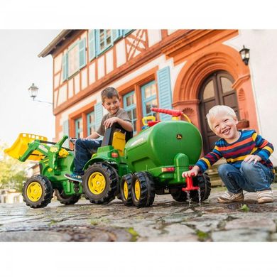 Прицеп-цистерна с насосом к детскому трактору John Deere Rolly Toys 122752