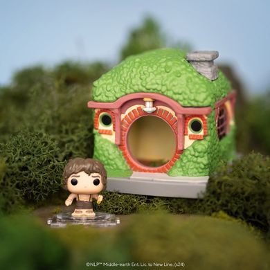 Набір ігрових фігурок Bitty POP! Town The Lord of the Rings - Frodo Baggins and The Shire 83685