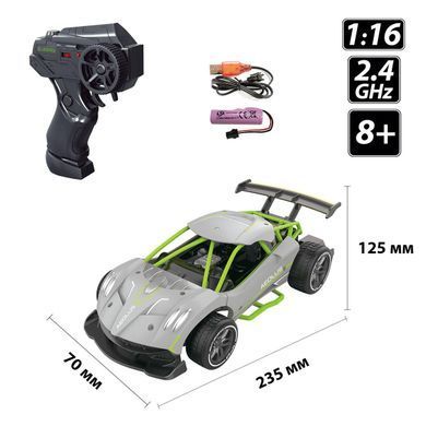 Уцінка Автомобіль на радіокеруванні (1:16, 2.4GHz, 3,7 V) Speed racing Driftr Aeolus Sulong Toys SL-284RHG
