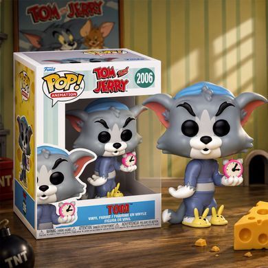 Игровая фигурка Funko POP! (2006) Том и Джерри S4 Tom with Clock 86282