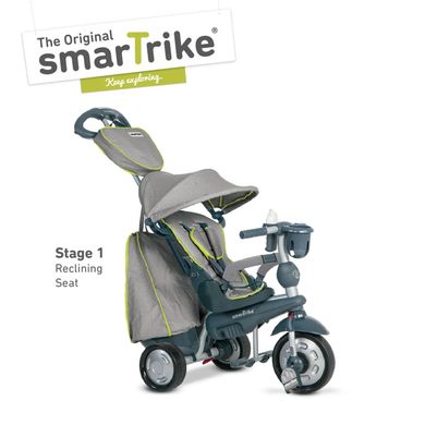 Уценка. Трехколесный велосипед Explorer 5 в 1 Smart Trike 8200900 серый