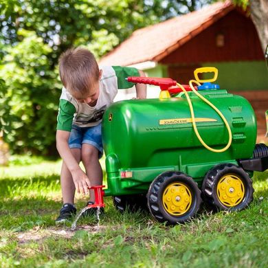 Прицеп-цистерна с насосом к детскому трактору John Deere Rolly Toys 122752