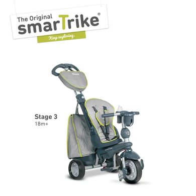 Уцінка. Триколісний велосипед Explorer 5 в 1 Smart Trike 8200900 сірий