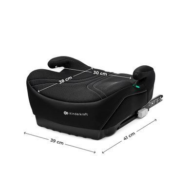 Автокрісло бустер Kinderkraft i-Boost 2 Pro Black KCIBOO02BLKPR00 від 6 до 12 років