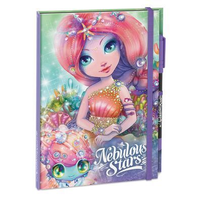 Блокнот Чорні аркуші делюкс Deluxe Black Notebook Nebulous Stars 11583