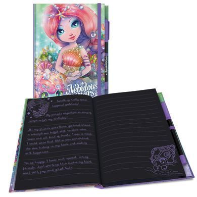 Блокнот Чорні аркуші делюкс Deluxe Black Notebook Nebulous Stars 11583