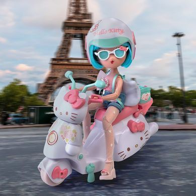 Ігровий набір&nbsp;4SF Manga Dolls серії Hello Kitty Красуня Пінк на скутері HKTF3000