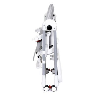 Стульчик для кормления с функцией шезлонга Peg-Perego Prima Pappa Follow Me Ice IH01000000BL73 серый