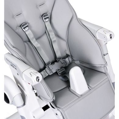 Стульчик для кормления с функцией шезлонга Peg-Perego Prima Pappa Follow Me Ice IH01000000BL73 серый