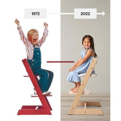 Універсальний дитячій стiльчик Stokke Tripp Trapp 100105 (whitewash)