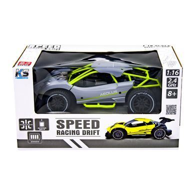 Уцінка Автомобіль на радіокеруванні (1:16, 2.4GHz, 3,7 V) Speed racing Driftr Aeolus Sulong Toys SL-284RHG