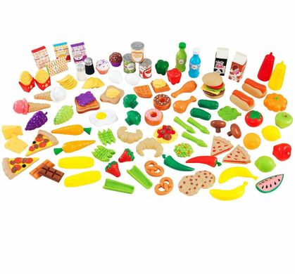 Великий ігровий набір продуктів Food Set 115 елементів Kidkraft 63330