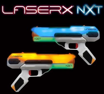 Набір для лазерних боїв Laser X NXT Double Blasters з сенсорним керуванням для двох гравців NSI 87728
