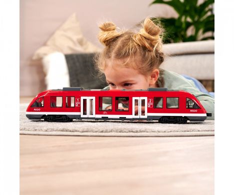 Іграшковий трамвай (1:43, 45 см) Міські перевезення City Train Dickie Toys 374 8002ONL від 3 років