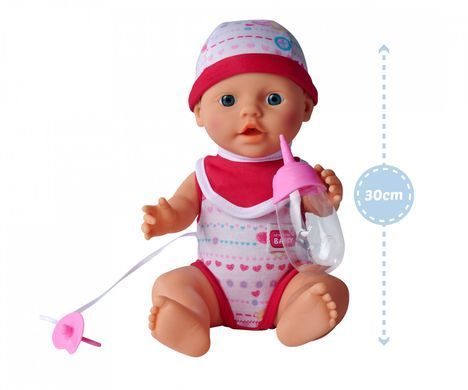 Кукольный набор Пупс (30 см) New Born Baby Darling Simba 5037800 в ассортименте 2 вида