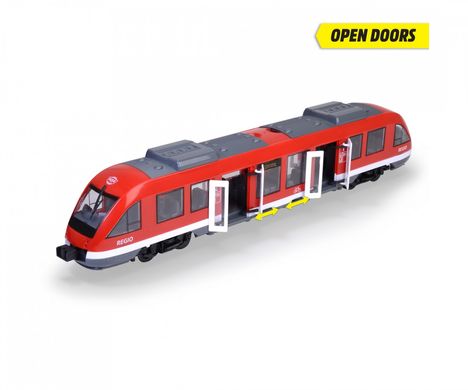 Іграшковий трамвай (1:43, 45 см) Міські перевезення City Train Dickie Toys 374 8002ONL від 3 років