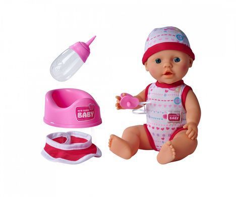 Кукольный набор Пупс (30 см) New Born Baby Darling Simba 5037800 в ассортименте 2 вида