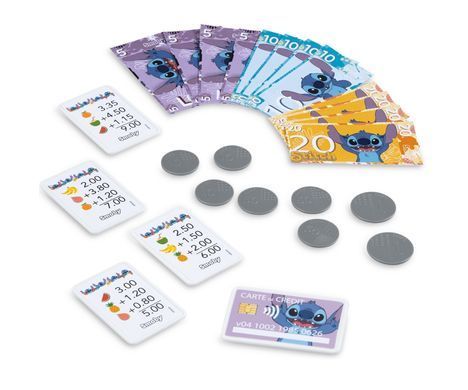 Ігрова каса супермаркету Disney Stitch Smoby 7600350119 з аксесуарами