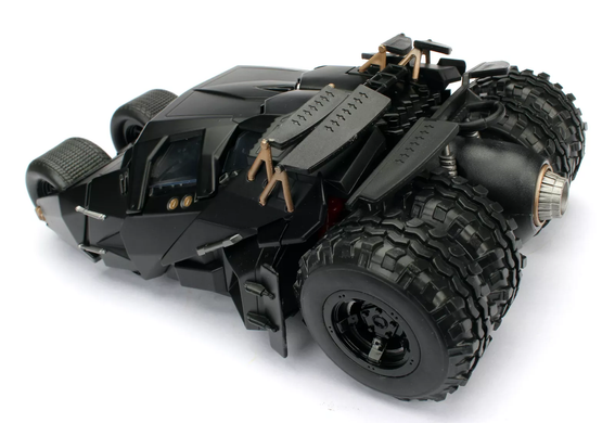 Металева машина Бетмобіль 1:24 Темного лицаря 2008 з фігуркою Бетмена Jada Toys 253215005