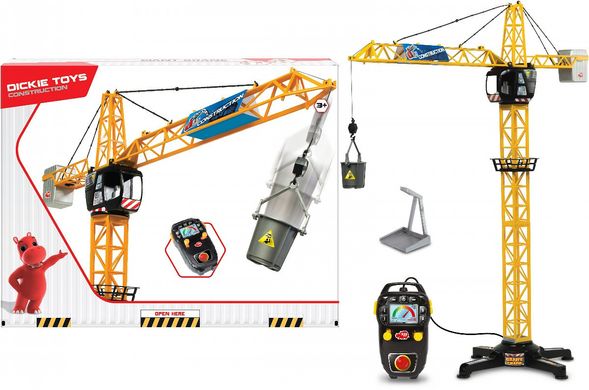 Строительный кран на дистанционном управлении (100см) Giant Crane Dickie Toys 3462411/1139013