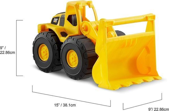 Іграшковий навантажувач Cat Tough Rigs Wheel Loader Важка техніка (38 см) Funrise 82033