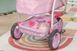 Трехколесная коляска 2в1 для куклы Baby Born Deluxe Pram Flowers MGA Zapf Creation 841082 складная