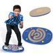 Сенсорная деревянная доска для балансировки с лабиринтом Trace and Balance Viga Toys 50668