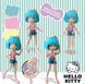Ігровий набір&nbsp;4SF Manga Dolls серії Hello Kitty Красуня Пінк на скутері HKTF3000