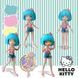 Ігровий набір&nbsp;4SF Manga Dolls серії Hello Kitty Красуня Пінк на скутері HKTF3000