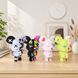 Конструктор JAKI Maker POP Magnet Bear серія Кіберпанк ведмедики Магнітний вайб JK6250-3 зелений